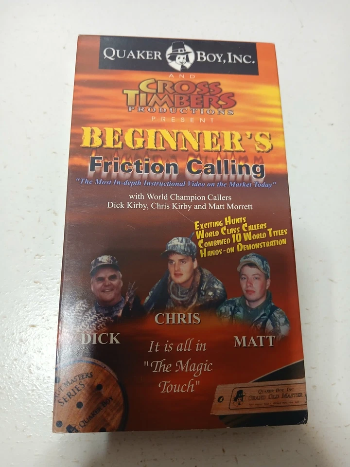 Beginner's Friction Calling VHS Tape Turkey Hunting - Image 1 of 2