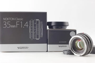 [ Unused ] Voigtlander NOKTON classic 35mm F1.4 II MC VM Lens Leica M From JAPAN - Image 1 of 4