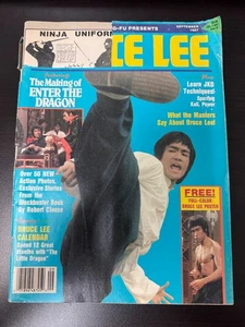 Inside Kung-Fu Presents Bruce Lee Sept 1987 Making Enter The Dragon (cut cover) - Picture 1 of 7