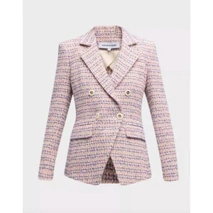 $798 Veronica Beard Taja Dickey Jacket cotton-blend tweed blazer Size 10 NEW - Picture 1 of 12