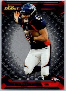 2013 Finest 6 Wes Welker Denver Broncos Football Card - Bild 1 von 2