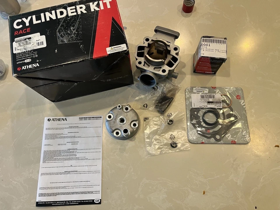 Kit de cilindros Athena Big Bore P400250100007 para Kawasaki KX 65 rm65 bbk 2002-2023 Foto 1 de 4