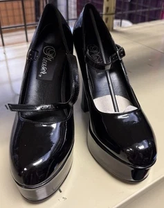 Dolly 50 Plateau Schwarz Pat. Schuhe - Bild 1 von 7