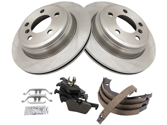 Rear Brake Pad Rotor and Parking Brake Kit For 2016 BMW 330e SQ317YR - Image 1 of 1