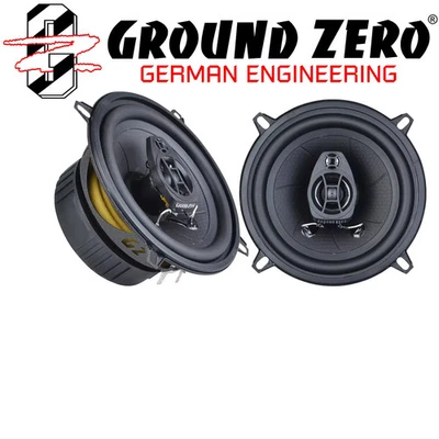 Ground Zero 2 Wege Koaxial Lautsprecher Auto  Boxen 13cm - Bild 1 von 4