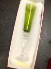 Baccarat Mille Nuits Green Flutissimo Champagne Glass Crystal Fruitissimo