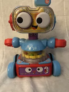 Fisher-Price 4-in-1 Robot Baby to Preschool Learning Toy with Lights & Music - Picture 1 of 10