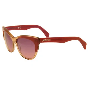 Just Cavalli - Pink and Peach Cat Eye Style Sunglasses with Case - Picture 1 of 5
