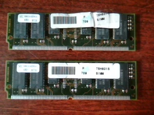 IBM RAM Memory 75H8015 64MB 72-pin SIMM 16Mx36 60ns (2) - Picture 1 of 3