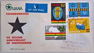 Ghana 1959 Second anniversary of indepedence