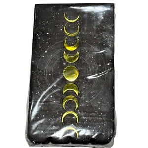 Moon Phases Space Halloween Astrology 32 Count Paper Guest Hostess Napkins - Picture 1 of 2