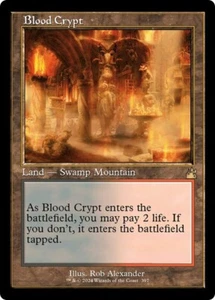 Blood Crypt Retro Frame Ravnica Remastered NM MTG - Picture 1 of 1
