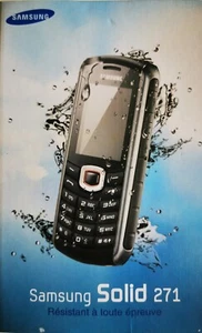 Samsung solid B2710 B271 Neuf New Téléphone Mobile Desimlocker Unlock 🔓 - Photo 1/9