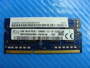 Acer Aspire 11.6" V5-122P-0869 RAM Memory 2GB 1Rx16 PC3L-12800S HMT425S6AFR6A-PB - Picture 1 of 2