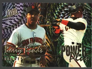 1995 Fleer Ultra Power Plus Barry Bonds #2 Gold Medallion Edition - Picture 1 of 2