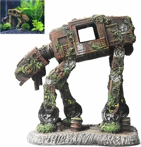 Decorazioni Fish Tank Star Wars Accessori Acquario Piccola a Grande Fish Tank Re - Foto 1 di 8