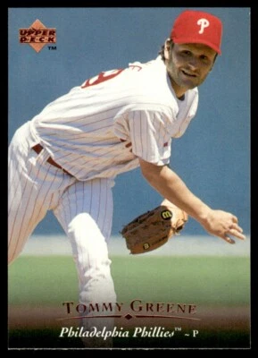 1995 Upper Deck #379 Tommy Greene Philadelphia Phillies - Image 1 of 2