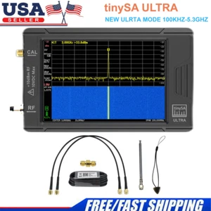 New ULTRA 100k-5.3GHz RF Signal Generator Tiny Spectrum Analyzer for tinySA USA - Picture 1 of 9