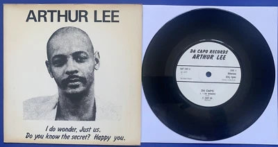 ARTHUR LEE I Do Wonder + 3 ~ UK 1977 Da Capo Records 7" EP Arthur Lee & Love - Изображение 1 из 2