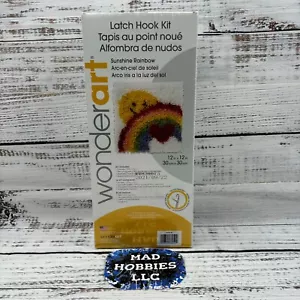 Wonder Art Sunshine Rainbow Latch Hook Kit 12x12 Inch 2021 No. 426141 New - Picture 1 of 7