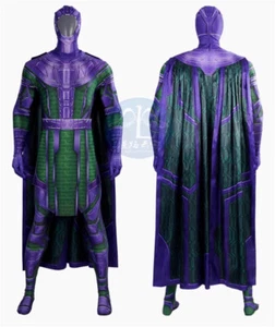 Ant-Man 3 Kang the Conqueror Bodysuit Cloak Outfit Men Halloween Cosplay Costume - Picture 1 of 9