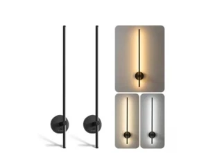 Aplique de Pared LED Negro Deyidn Moderno 32" 2-Lt con Función de Memoria, Regulable 2 PK - Imagen 1 de 5