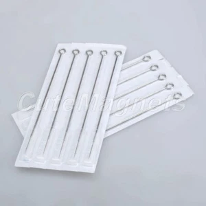 10/50Pcs Eyebrow Tattoo Needle 142mm 1RL Permanent Makeup Tattoo Professional - Picture 1 of 12