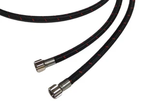 GENUINE AEROGRAPH BRAIDED AIRBRUSH HOSE - 1/8"BSP TO 1/8"BSP - VARIOUS LENGTHS - Picture 1 of 1