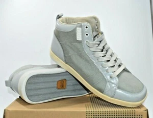NEW RARE! MENS CLAE RUSSELL HIGH TOP GREY GRAVEL BALLISTIC SIZE MENS 9 - Picture 1 of 5