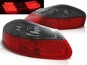 Fanali posteriori a led rosso opaco per Porsche Boxster 1996-2004 - Foto 1 di 2