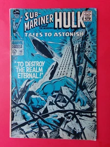 TALES to ASTONISH #98 Dan Adkins * Roy Thomas SILVER (VG 4.0) MARVEL COMICS 1967 - Picture 1 of 3