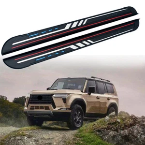 2 pezzi tavola da corsa in alluminio adatta per barre nerf passo laterale Lexus GX550 2024 2025 - Foto 1 di 12