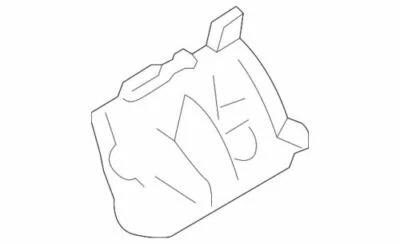 OEM NEW 2008-2019 Ford Lincoln MKT Taurus Police Limited Front Panel Dg1Z16054A - Image 1 of 2