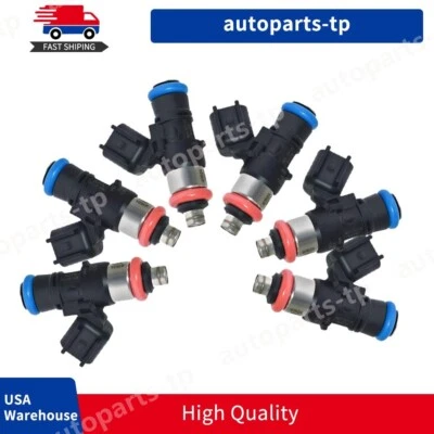 6Pcs Fuel Injector 0280158189 For Ford Fusion Escape Mazda Tribute Mercury 3.0L - Изображение 1 из 4