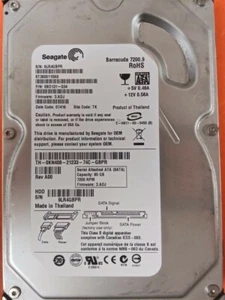 ⭐️⭐️⭐️⭐️⭐️ Desktop 3.5" SATA HDD Hard Drive Seagate ST3808110AS 80GB FW: 3.ADJ - Picture 1 of 2