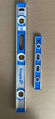 Empire 24 in. Aluminum I-Beam Level With 12 in. Compact Box Level Set - Image 1 of 4