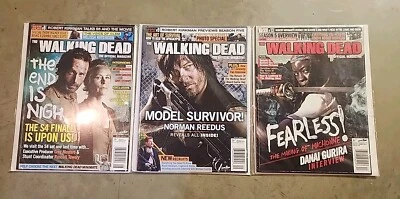 THE WALKING DEAD The Official Magazine Issues #8, 9, 13 Lot Of 3 Magazines - Image 1 of 4