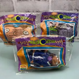 Vintage 1998 Burger King Kids' Club Nickelodeon Nickel Ozone (3) Pack - Picture 1 of 6