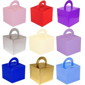 Helium Balloon Weight Cake Boxes Wedding Favour Birthday Party Gift Box - Picture 1 of 10