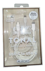 MVMT USB-C to USB-C Connectors 4FT & 4FT 2PK - Photo 1 sur 3