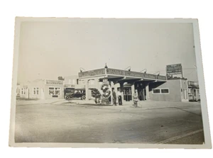 1920's Hercules Gasoline Robinhood Service Station Santa Monica Ca Photo JRR2 - Picture 1 of 8
