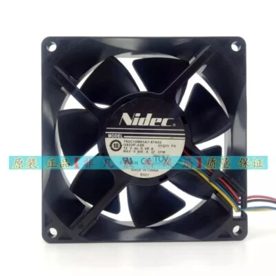 NIDEC T92C12MS1A7-57A02 9032 9cm 12V Chassis Cooling Fan - Image 1 of 4