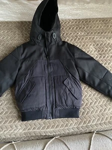 Next Boys 9year Black/grey Puffer Coat - Picture 1 of 6