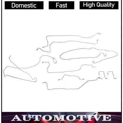Kit de línea hidráulica de freno de acero inoxidable Dorman para GMC YUKON XL 1500 2003-2006 Foto 1 de 2