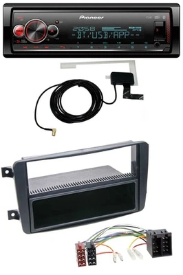 Pioneer Bluetooth DAB USB MP3 Autoradio für Mercedes C-Klasse W203 CLK W209 Vito - Bild 1 von 4