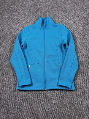 Chaqueta Spyder Adulto L Azul Cremallera Núcleo Suéter Rejilla Texturizada Exterior Informal Mujer Foto 1 de 4