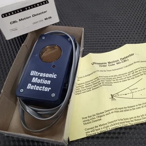 Vernier Software Ultrasonic Motion Detector Order Code MD-CBL With Box And Paper - Picture 1 of 2