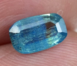 1.15 Ct Unheated 100%Natural Bi-Color Ceylon Sapphire Certified Cushion Gemstone - Picture 1 of 8