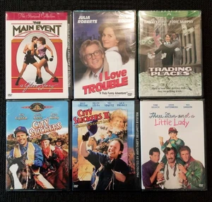 6 Brand New/Sealed DVDs: The Main Event, I Love Trouble, Trading Places, - Picture 1 of 5