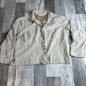 Cato Damen Jacke mit Druckknöpfen, hellbraun, 18/20 W - Bild 1 von 6